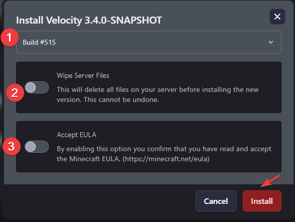 velocity-install