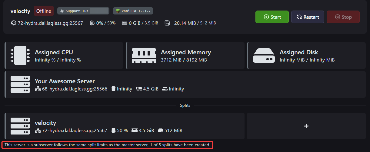 splitter-subserver